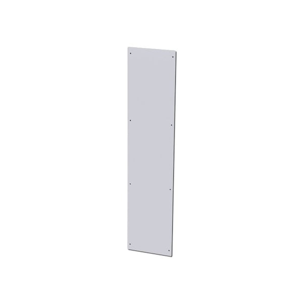 Plate, 78.24 in. H x 17-1/2 in. W x 0.08 in. L, Carbon Steel